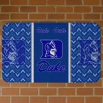 Duke Blue Devils Chevron Stack Blue Doormat