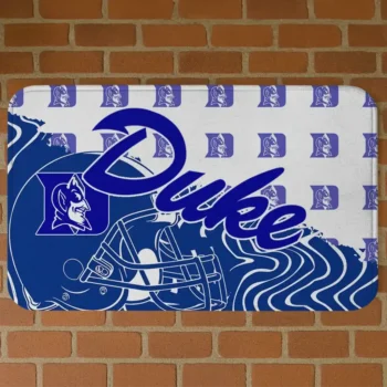 Duke Blue Devils Football Pride Blue Doormat