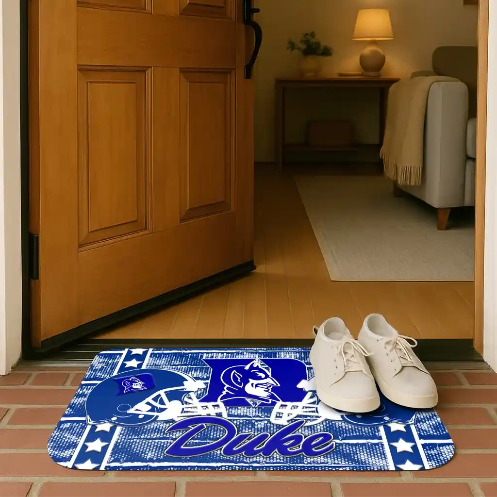 duke-blue-devils-helmet-illustration-blue-doormat-fashion-forward.webp
