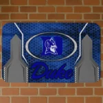 Duke Blue Devils Hexagon Oval Blue Doormat