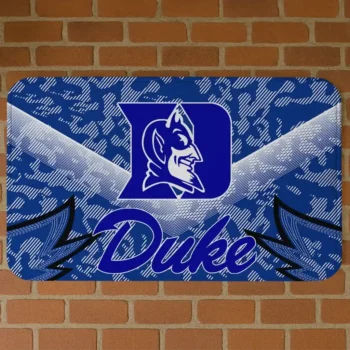 Duke Blue Devils Layered Lines Blue Doormat