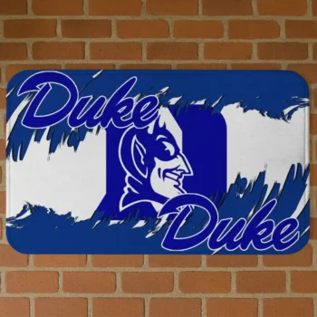 Duke Blue Devils Plate Rip Blue Doormat