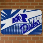 Duke Blue Devils Sharp Flash Blue Doormat