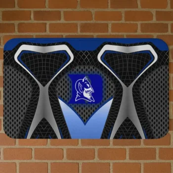 Duke Blue Devils Torso Pattern White Crocs Doormat
