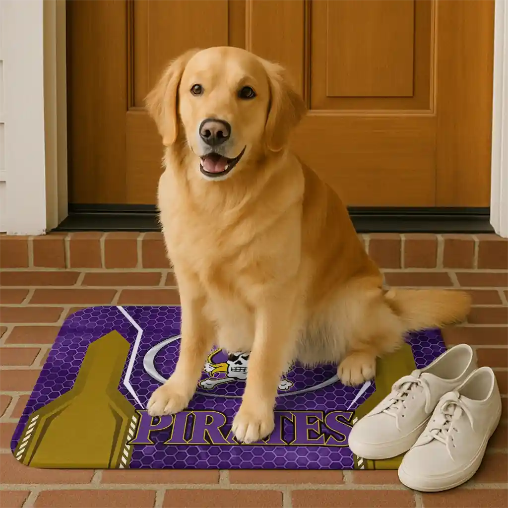 east-carolina-pirates-hexagon-oval-purple-doormat-high-quality.webp