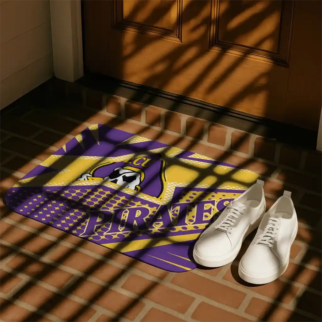 east-carolina-pirates-sharp-flash-purple-doormat-trendy.webp