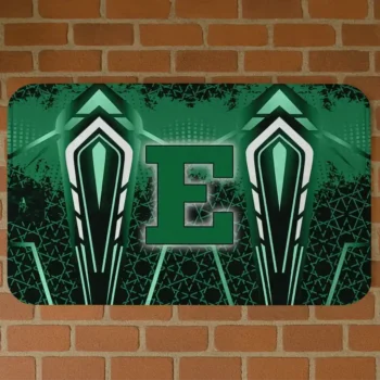 Eastern Michigan Eagles Graphic Stripes Green Doormat