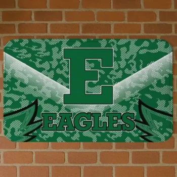 Eastern Michigan Eagles Layered Lines Green Doormat