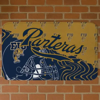 FIU Panthers Football Pride Blue Doormat