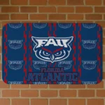 Florida Atlantic Owls Bolt Row Blue Doormat