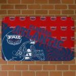 Florida Atlantic Owls Football Pride Blue Doormat