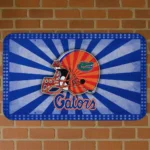 Florida Gators Helmet Centerpiece Blue Doormat