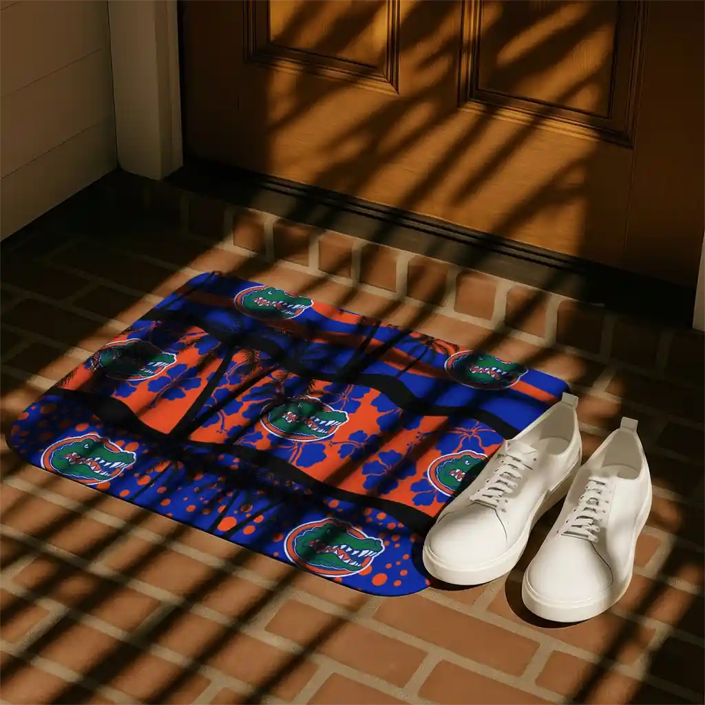 florida-gators-palm-silhouette-blue-black-doormat-trendy.webp