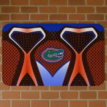 Florida Gators Torso Pattern Red Crocs Doormat