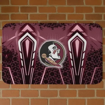 Florida State Seminoles Graphic Stripes Garnet Doormat