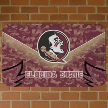 Florida State Seminoles Layered Lines Garnet Doormat