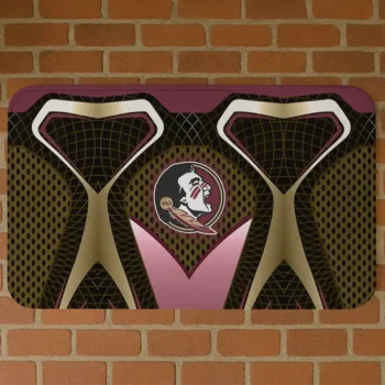 Florida State Seminoles Torso Pattern Tan Crocs Doormat