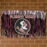 Florida State Seminoles Vertical Flow Garnet Doormat