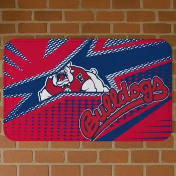 Fresno State Bulldogs Sharp Flash Red Doormat