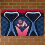 Fresno State Bulldogs Torso Pattern Doormat