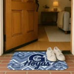 georgetown-hoyas-chevron-geometrics-blue-doormat-best-selling.webp