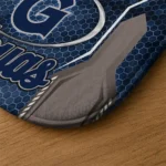 georgetown-hoyas-hexagon-oval-blue-doormat-best-selling.webp