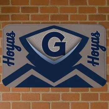 Georgetown Hoyas Ninja Mesh Blue Doormat