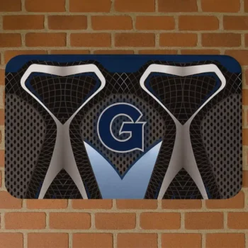 Georgetown Hoyas Torso Pattern Doormat