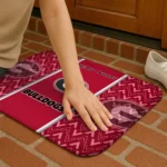 georgia-bulldogs-chevron-stack-red-doormat-best-selling.webp