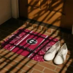georgia-bulldogs-chevron-stack-red-doormat-best-selling.webp