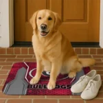 georgia-bulldogs-hexagon-oval-red-doormat-best-selling.webp