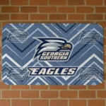 georgia-southern-eagles-chevron-geometrics-blue-doormat-best-selling.webp