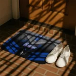 georgia-state-panthers-chevron-points-blue-black-doormat-best-selling.webp