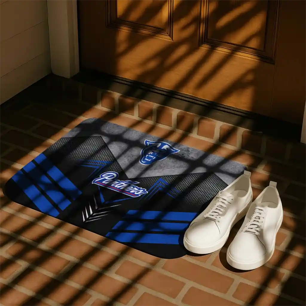 georgia-state-panthers-chevron-points-blue-black-doormat-trendy.webp