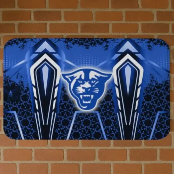 Georgia State Panthers Graphic Stripes Blue Doormat