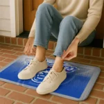 georgia-state-panthers-pixel-blur-blue-doormat-best-selling.webp