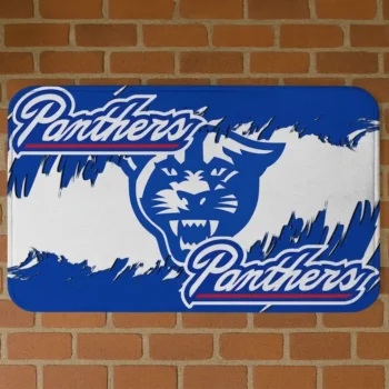Georgia State Panthers Plate Rip Blue Doormat
