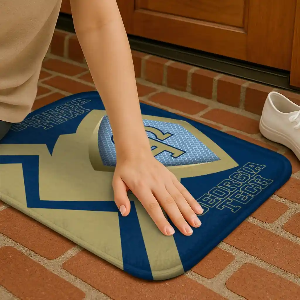 georgia-tech-yellow-jackets-ninja-mesh-gold-doormat-premium-grade.webp
