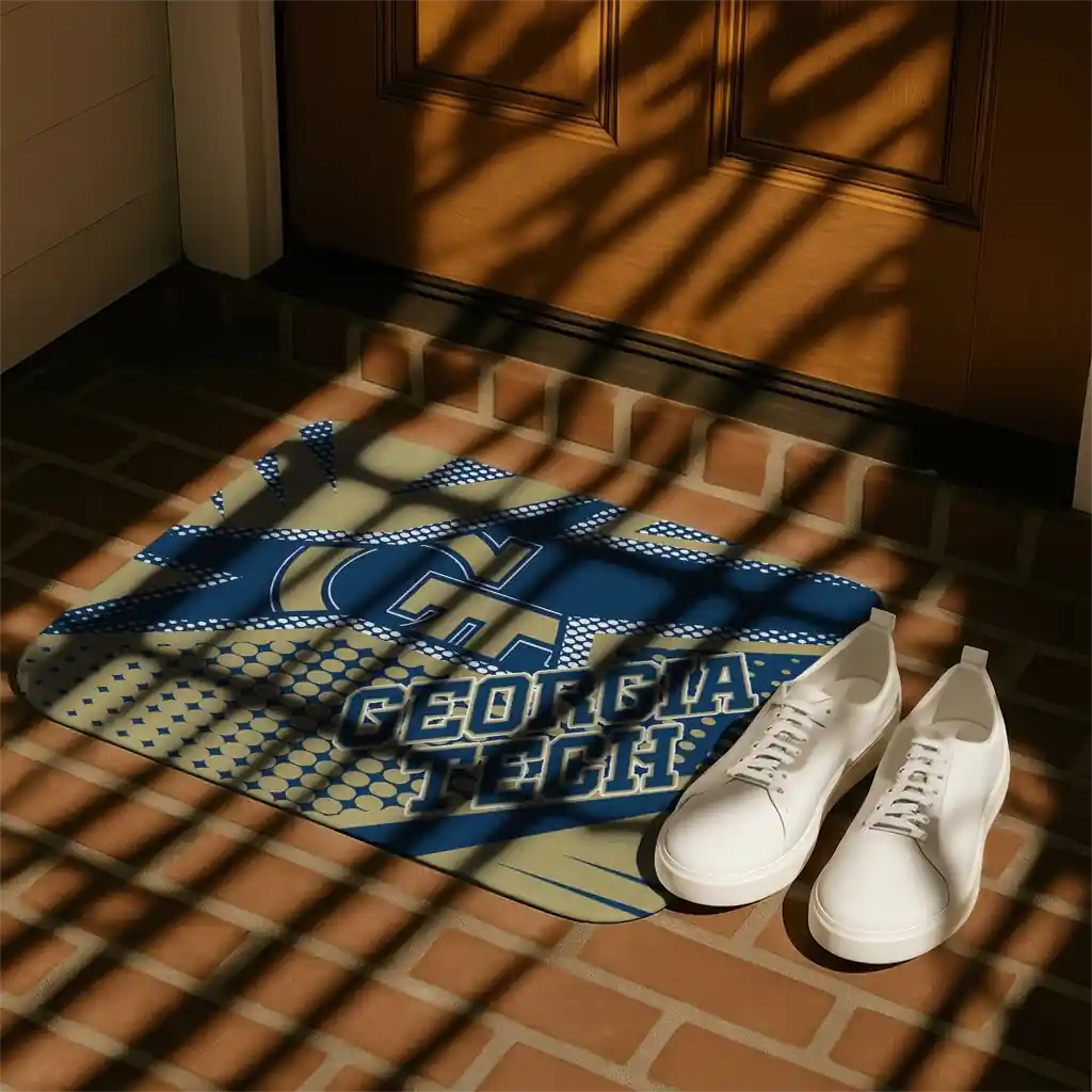 georgia-tech-yellow-jackets-sharp-flash-gold-doormat-trendy.webp