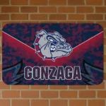 Gonzaga Bulldogs Layered Lines Blue Doormat