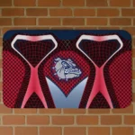 Gonzaga Bulldogs Torso Pattern Doormat