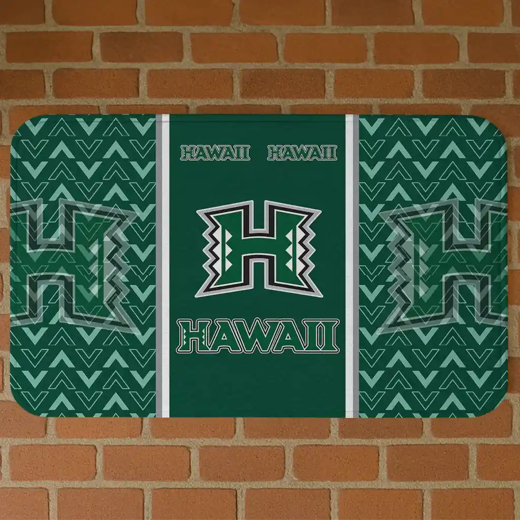 hawaii-rainbow-warriors-chevron-stack-green-doormat-best-selling.webp hawaii rainbow warriors chevron stack green doormat best selling