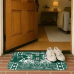 hawaii-rainbow-warriors-helmet-illustration-green-doormat-best-selling.webp