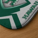 hawaii-rainbow-warriors-ninja-mesh-green-doormat-best-selling.webp