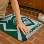 hawaii-rainbow-warriors-ninja-mesh-green-doormat-best-selling.webp