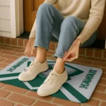 hawaii-rainbow-warriors-ninja-mesh-green-doormat-best-selling.webp