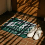 hawaii-rainbow-warriors-sharp-flash-green-doormat-best-selling.webp
