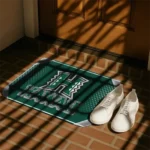 hawaii-rainbow-warriors-silver-halftone-green-doormat-best-selling.webp