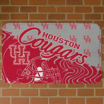 Houston Cougars Football Pride Red Doormat