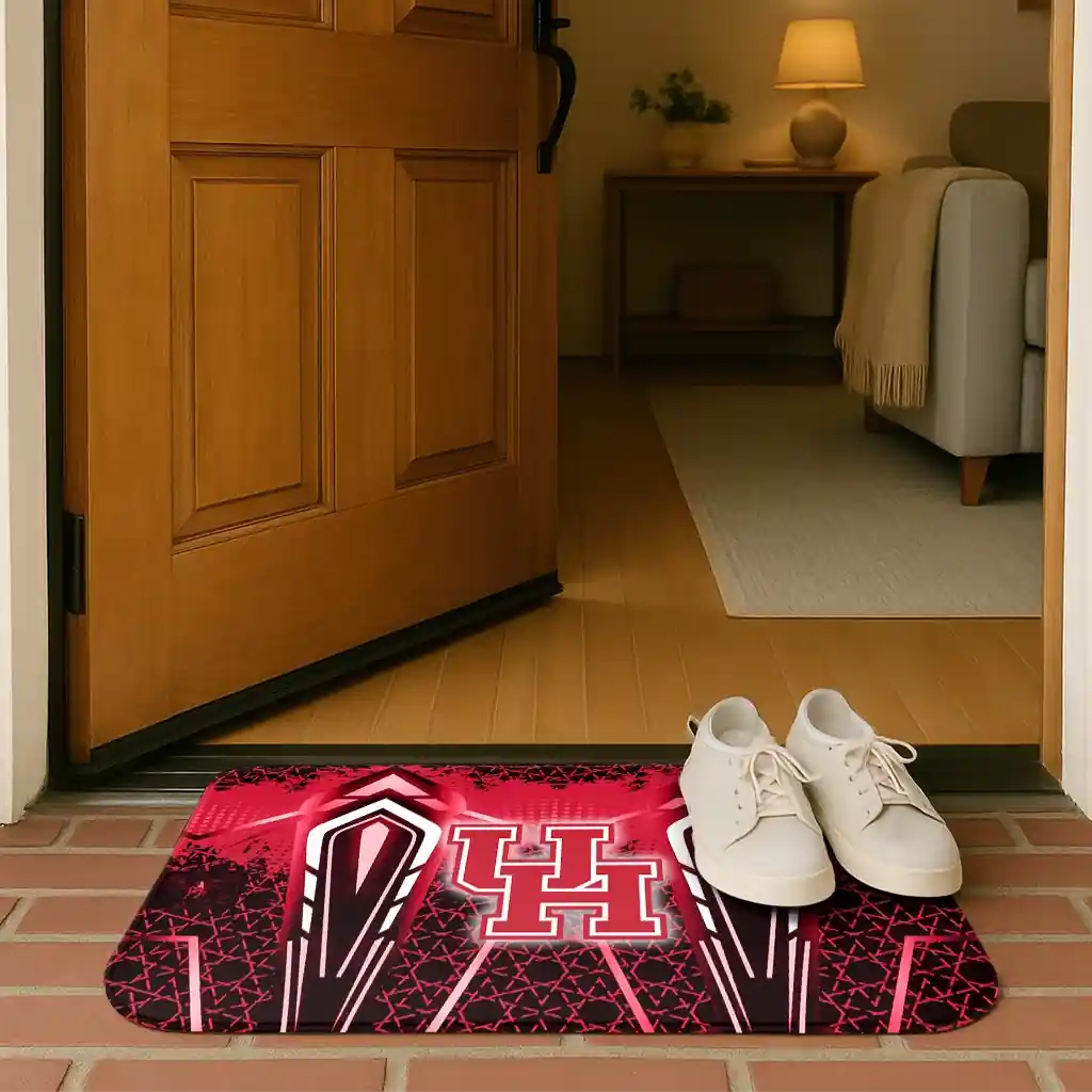 houston-cougars-graphic-stripes-red-doormat-fashion-forward.webp
